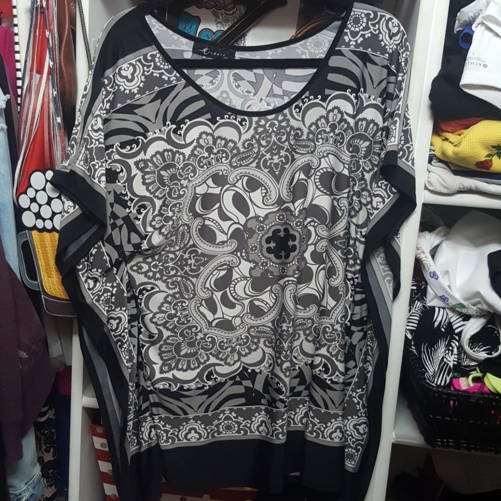 Soft jersey tunic